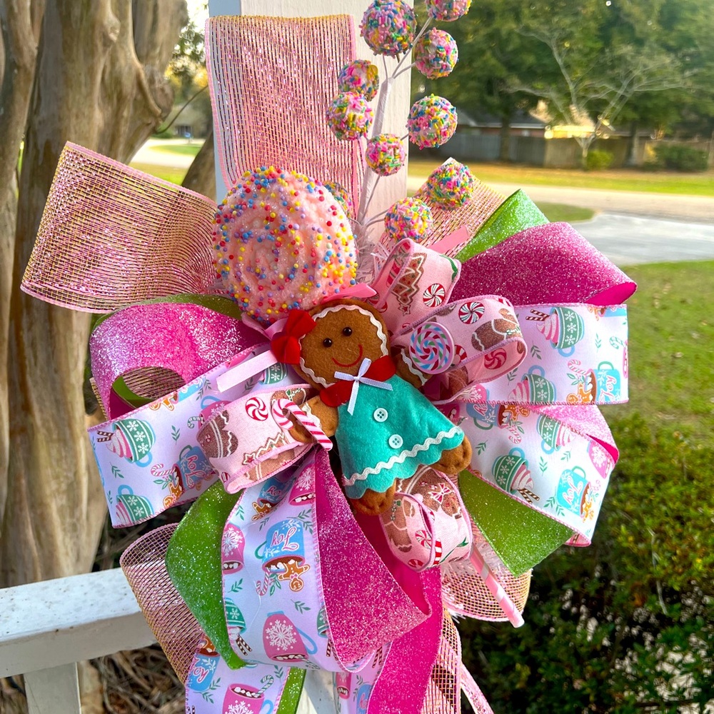 Gingerbread man, Candyland tree topper